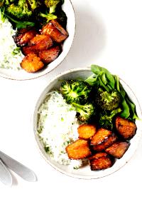 5 Slices Tempeh, Lemon Pepper