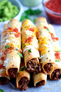 5 Taquitos Beef Taquitos