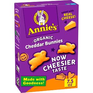 50 Crackers Cracker, Whole Wheat Cheddar Bunnies