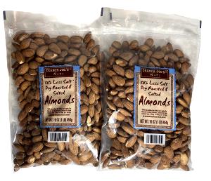 50 nuts Roasted Salted Almonds