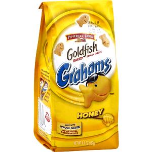 50 Pieces Goldfish Cracker, Honey Grahams
