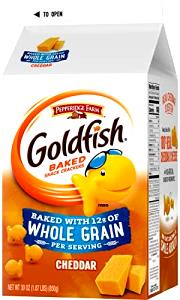 51 Crackers Goldfish Cracker, Cheddar Wheat