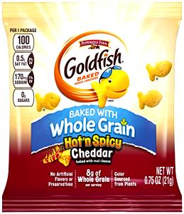 51 Crackers Goldfish Cracker, Hot & Spicy