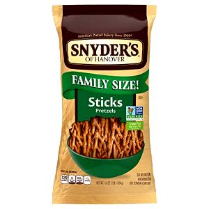 51 pretzels (30 g) Stick Pretzels