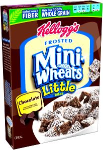 52 Biscuits Frosted Mini-Wheats Cereal, Little Bites Chocolate