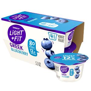 5.3 oz (150 g) Blended Blueberry Nonfat Yogurt
