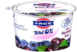 5.3 Oz Total 0% Blueberry Acai