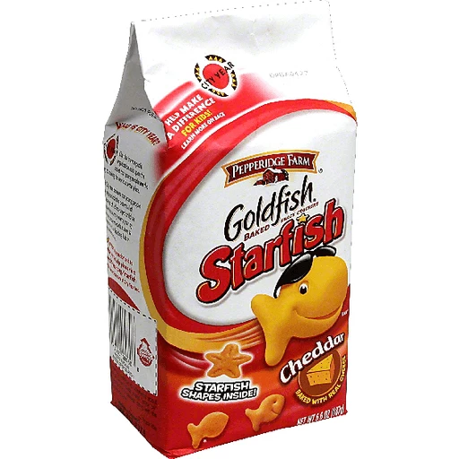 53 Pieces Goldfish Cracker, Starfish