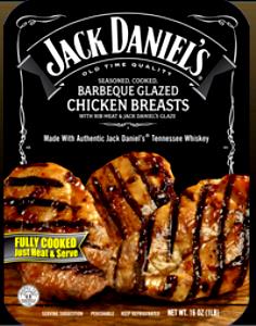 5.33 oz (151 g) Barbeque Glazed Chicken Breasts