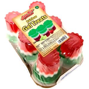 5.5 oz (155 g) Rainbow Gelatin Treat