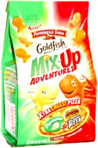 55 pieces (30 g) Goldfish Mix-Up Adventures Xtra Cheesy Pizza