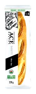 57 Grams Organic White Wheat Baguette 1" Slices