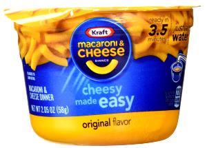 58 Grams Macaroni & Cheese Dinner, Alfredo Microwave Cup