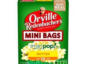 6 1/2 Cups Smart Pop 100 Calorie Butter Mini Bags - 4Ct
