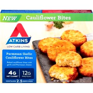 6 bites (85 g) Parmesan Garlic Cauliflower Bites