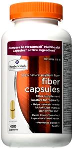 6 capsules Fiber Capsules
