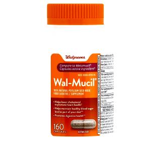 6 capsules Wal-Mucil Capsules