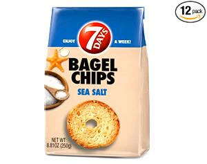 6 chips (15 g) Bagel Chips - Sea Salt