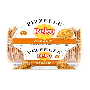 6 cookies (30 g) Caramel Pizzelle