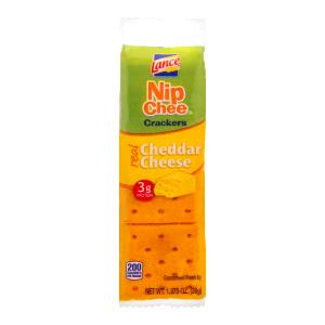 6 crackers (1.375 oz) Nip Chee Cheddar Cheese Crackers