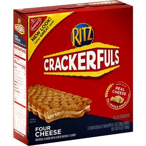 6 crackers (28 g) Four Cheese & Herb