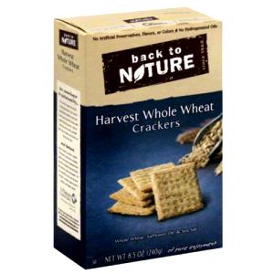 6 crackers (28 g) Harvest Whole Wheats Crackers