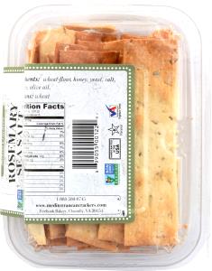 6 crackers (28 g) Rosemary & Olive Oil Crackers