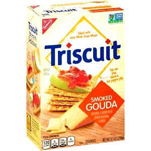 6 crackers (28 g) Smoked Gouda