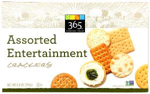 6 crackers (32 g) Garlic Entertainer Crackers