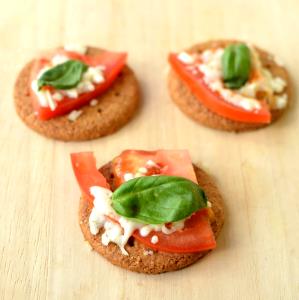 6 Crackers Bruschetta Vegetable Cracker. No Added Salt
