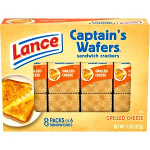 6 Crackers Cracker Sandwich, Grilled Cheese Flavored