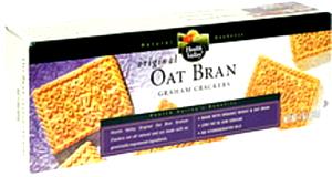 6 Crackers Graham Cracker, Oat Bran