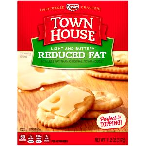 6 Crackers Town House Cracker, Reduced Fat