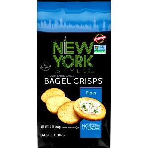 6 crisps (28 g) Plain Bagel Crisps