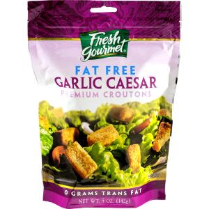 6 croutons (7 g) Fat Free Garlic Caesar Premium Croutons