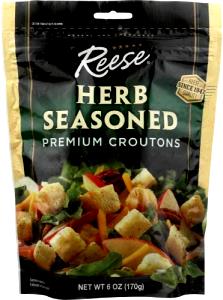 6 croutons (7 g) Restaurant Style Seasoned Croutons