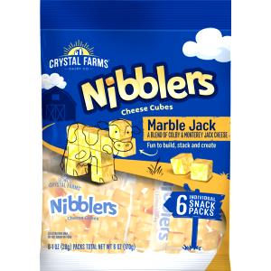 6 cubes (1 oz) Colby Jack Cheese Cubes