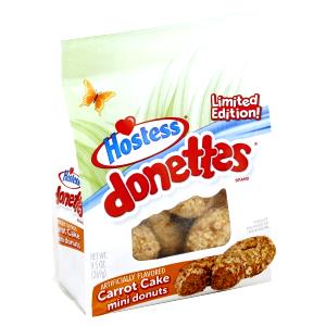 6 donuts (120 g) Donettes Carrot Cake