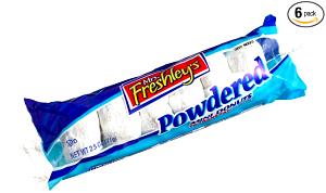 6 donuts (2.5 oz) Powdered Donuts (6)