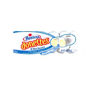 6 donuts (85 g) Powdered Donettes (6)
