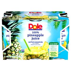 6 Fl Oz Pineapple Juice, Canned