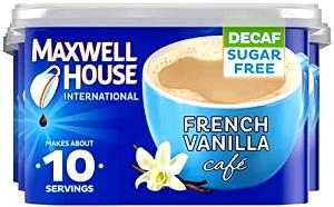 6 Grams Coffee Drink Mix, French Vanilla Cafe, Sugar Free