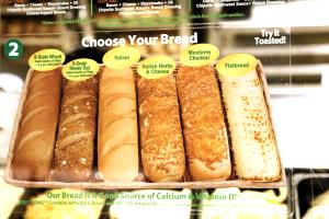 6 İnches 6" Monterey Cheddar Bread