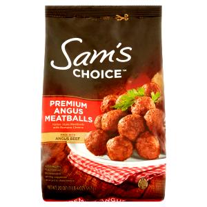 6 meatballs (3 oz) Premium Angus Meatballs