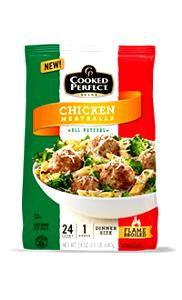 6 meatballs (85 g) Chicken & Beef Meatballs