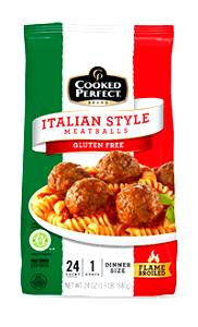 6 meatballs (85 g) Gluten Free Meatballs