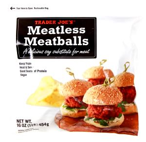 6 meatballs (85 g) Meatless Meatballs