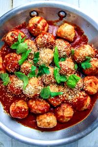 6 meatballs (85 g) Oven Baked Turkey Meatballs