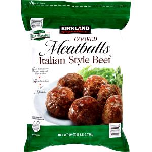 6 meatballs Italian Style Meatballs