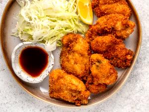 6 Mediums Oyster, Eastern, Breaded & Fried